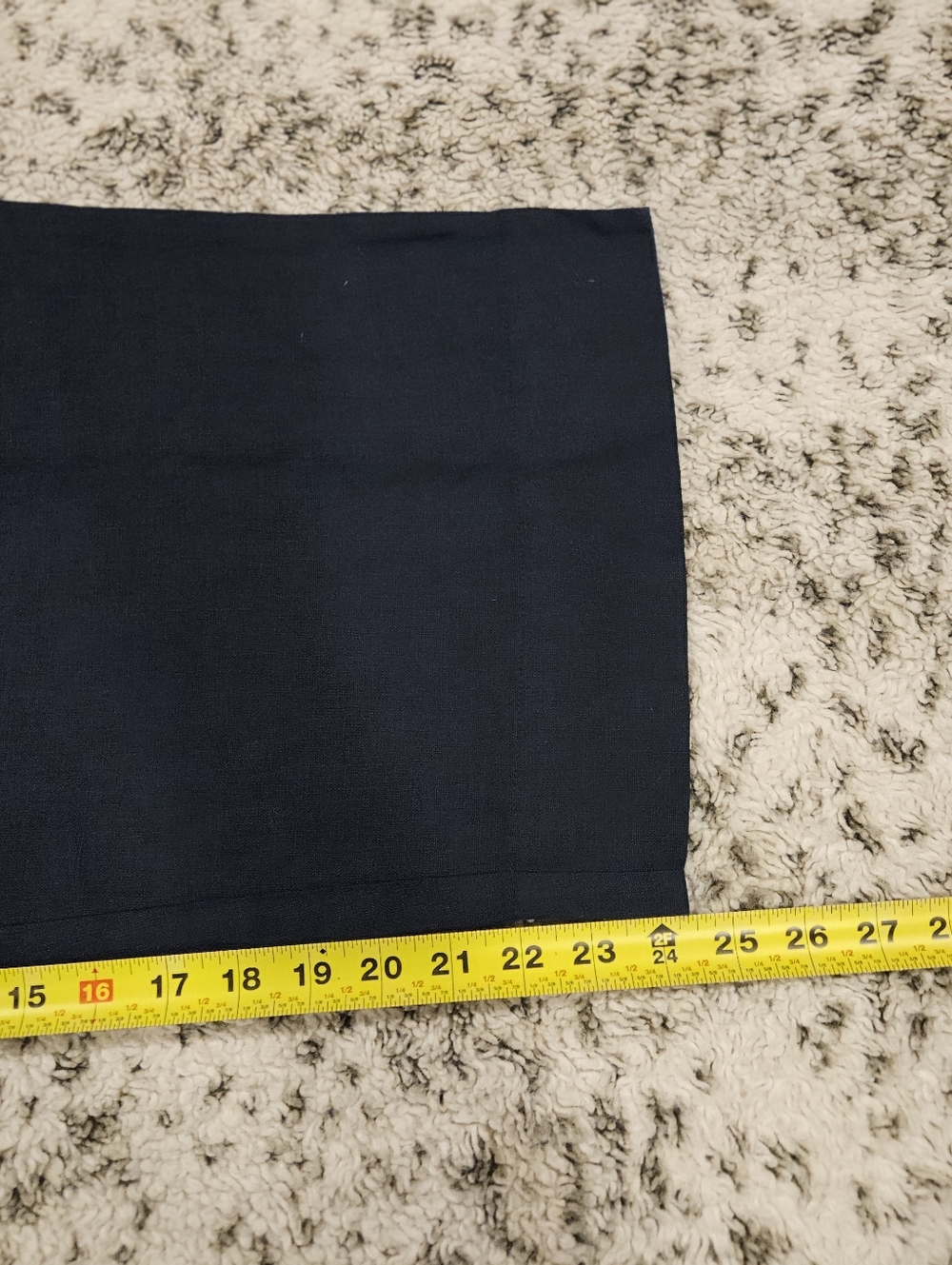 J. Jill Love Linen Dark Blue SZ 3X Pull On Capris W/Pockets 100% Linen - Picture 8 of 10